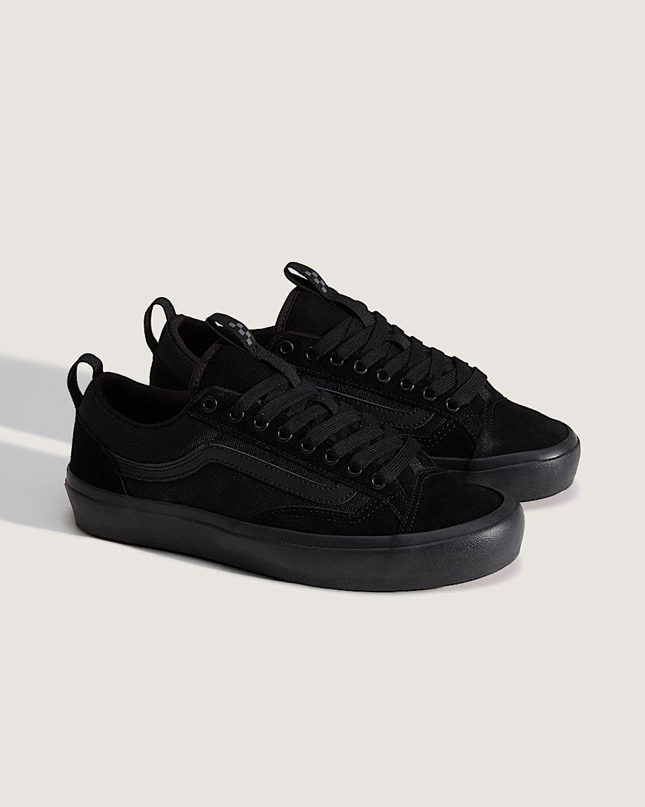 Vans Old Skool Triple Black slip on shoes mens vans womens vans shoes slip on