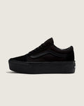 Vans Old Skool Stackform Triple Black slip on shoes mens vans womens vans shoes slip on