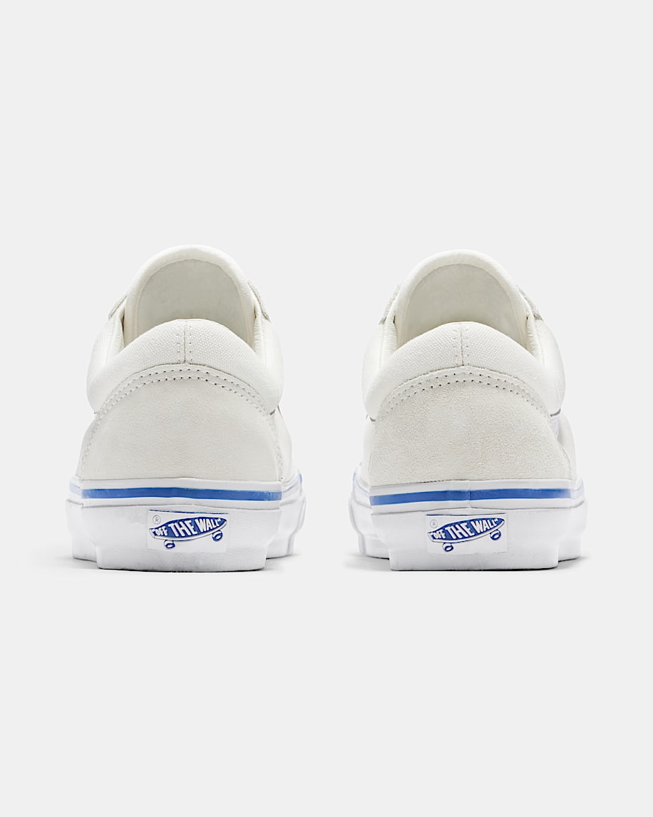 Vans Old Skool 36 DX White Blue Stripe slip on shoes mens vans womens vans shoes slip on