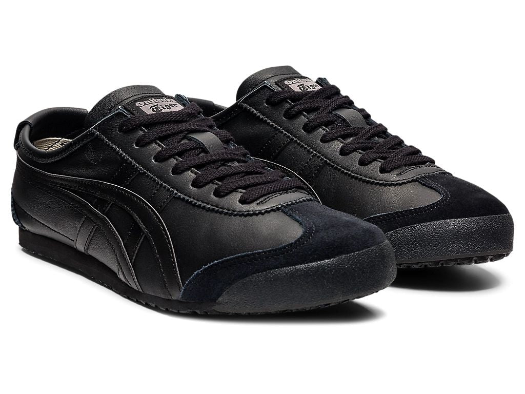 Onitsuka Tiger Mexico 66 Unisex Sneakers – Triple Black  running shoes women asics mens shoes