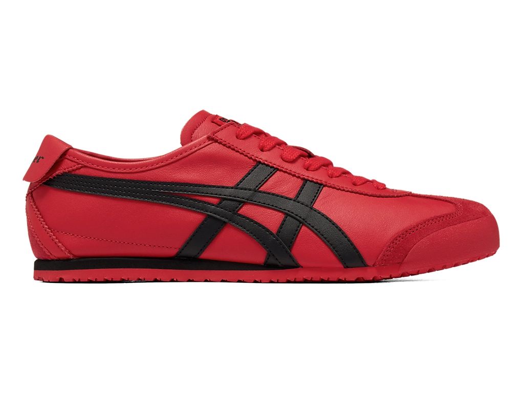 Onitsuka Tiger Mexico 66 Unisex Sneakers – Red / Black running shoes women asics mens shoes