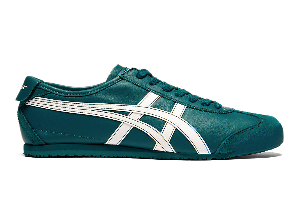 Onitsuka Tiger Mexico 66 Unisex Sneakers – Teal Green / White running shoes women asics mens shoes