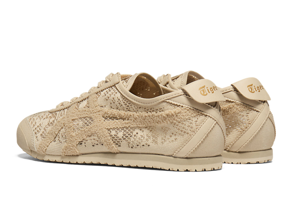 Onitsuka Tiger Mexico 66 Unisex Sneakers – Beige / Lace Mesh running shoes women asics mens shoes