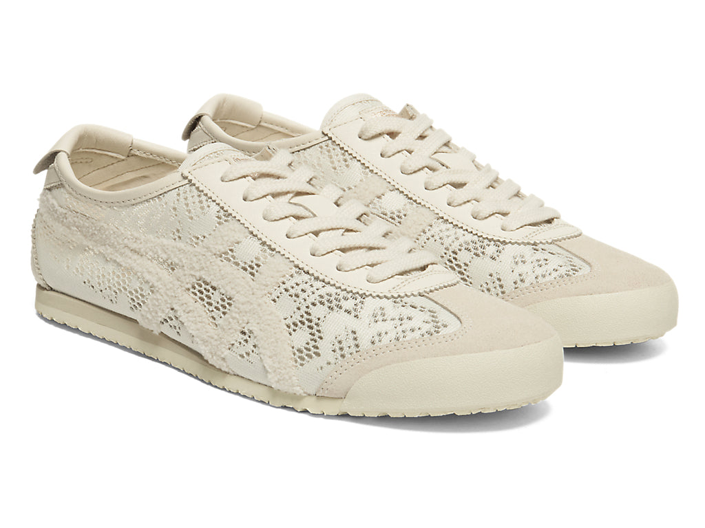 Onitsuka Tiger Mexico 66 Unisex Sneakers – Off-White / Lace Mesh running shoes women asics mens shoes