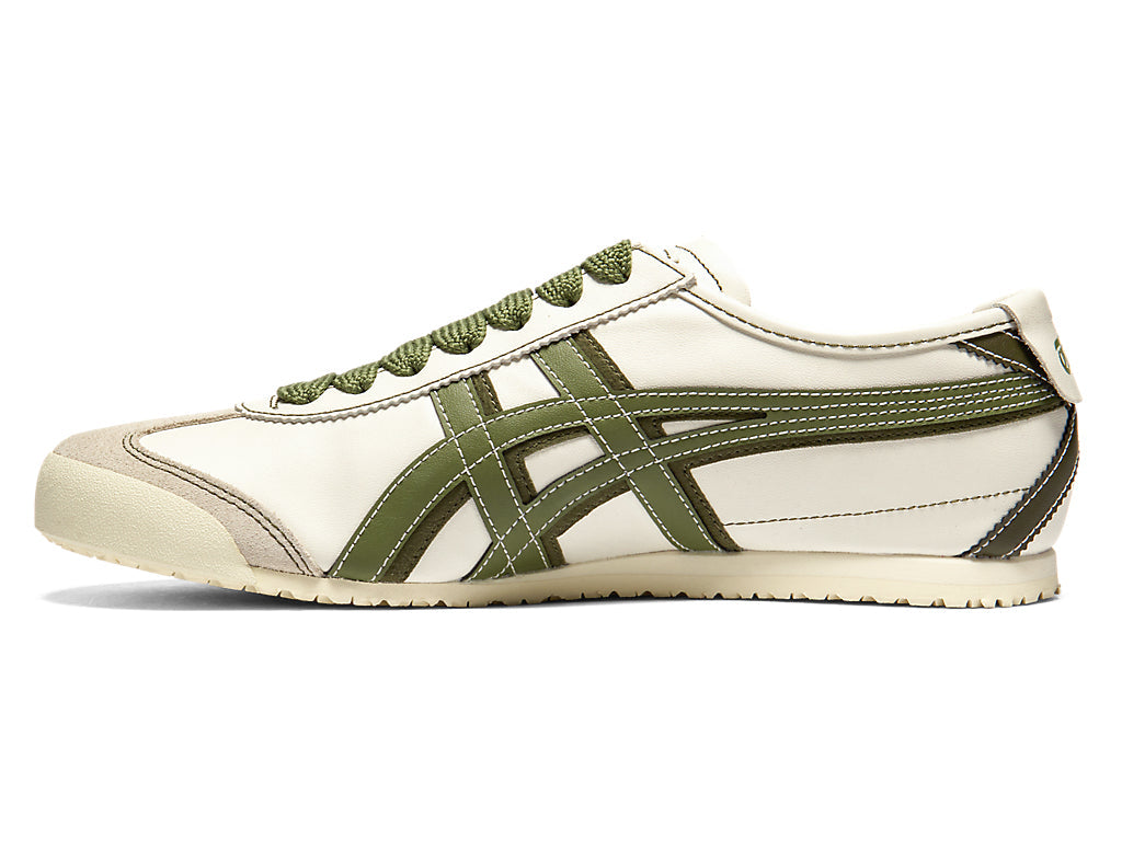 Onitsuka Tiger Mexico 66 Unisex Sneakers – Cream / Olive Green running shoes women asics mens shoes