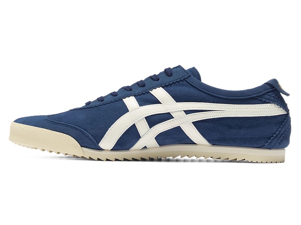 Onitsuka Tiger Mexico 66 Suede Unisex Sneakers – Navy Blue / White  running shoes women asics mens shoes  running shoes women asics mens shoes