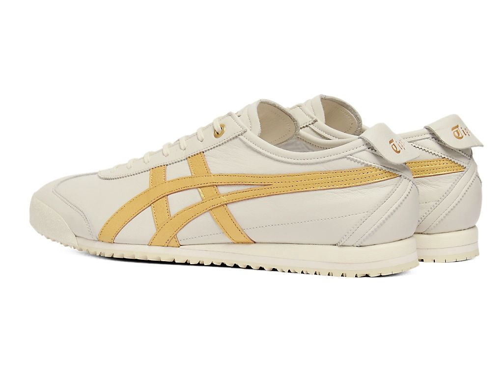 Onitsuka Tiger Mexico 66 Unisex Sneakers – Off-White / Gold running shoes women asics mens shoes