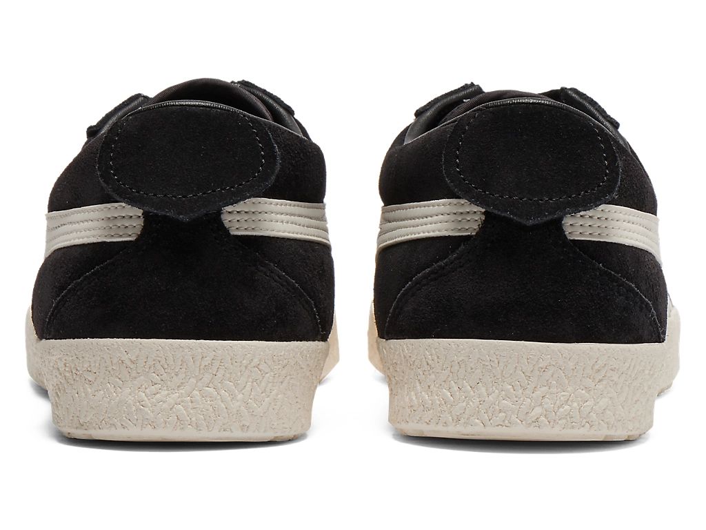 Onitsuka Tiger Mexico 66 Unisex Sneakers – Black Suede & Cream  running shoes women asics mens shoes