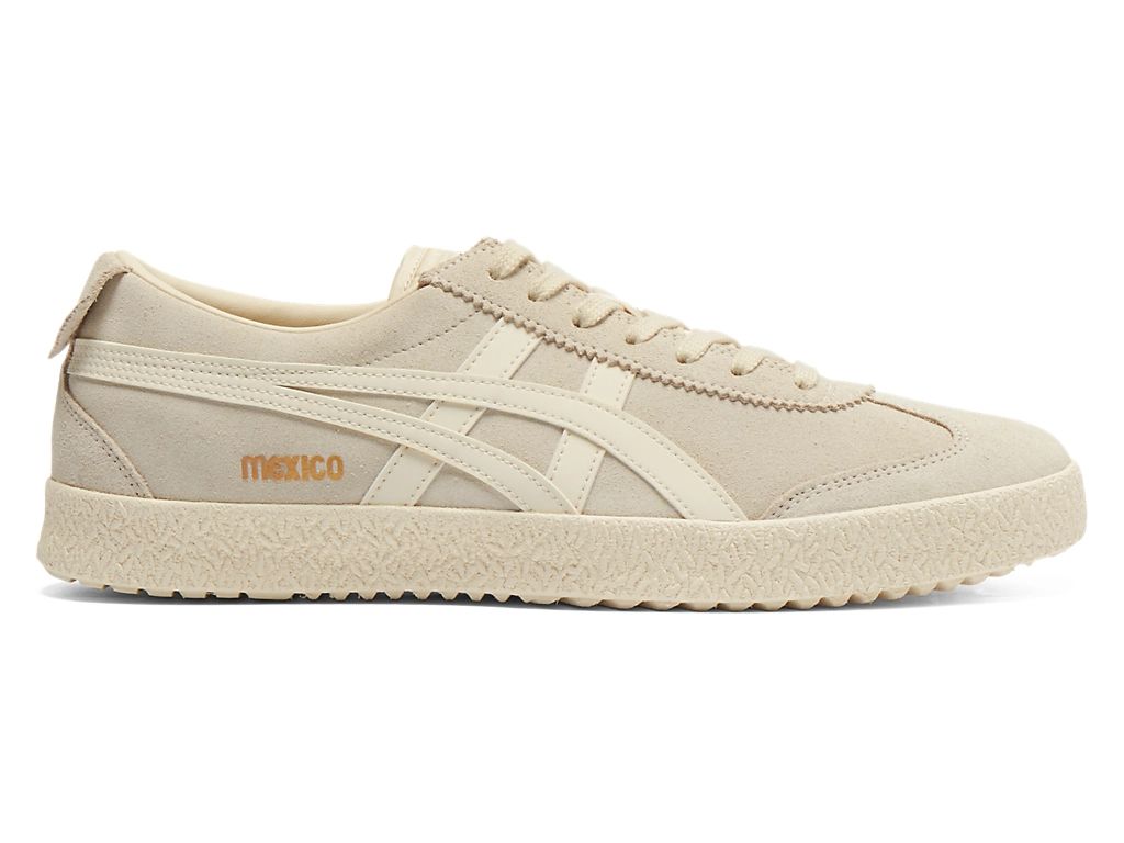 Onitsuka Tiger Mexico 66 Unisex Sneakers – Beige Suede  running shoes women asics mens shoes
