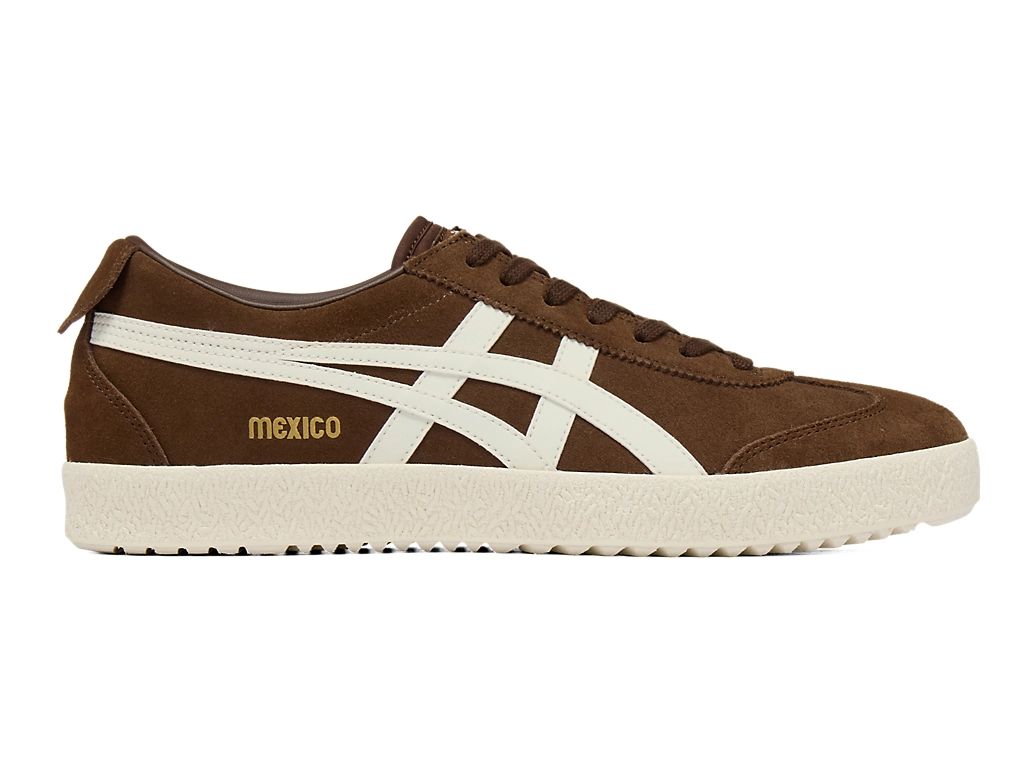 Onitsuka Tiger Mexico 66 Unisex Sneakers – Dark Brown Suede  running shoes women asics mens shoes