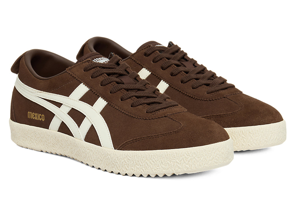 Onitsuka Tiger Mexico 66 Unisex Sneakers – Dark Brown Suede  running shoes women asics mens shoes