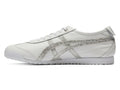 Onitsuka Tiger Mexico 66 Unisex Sneakers – White Leather Silver Glitter  running shoes women asics mens shoes