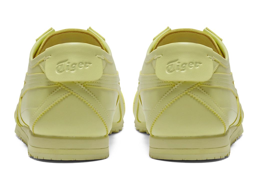 Onitsuka Tiger Mexico 66 Unisex Sneakers – Light Yellow Leather  running shoes women asics mens shoes