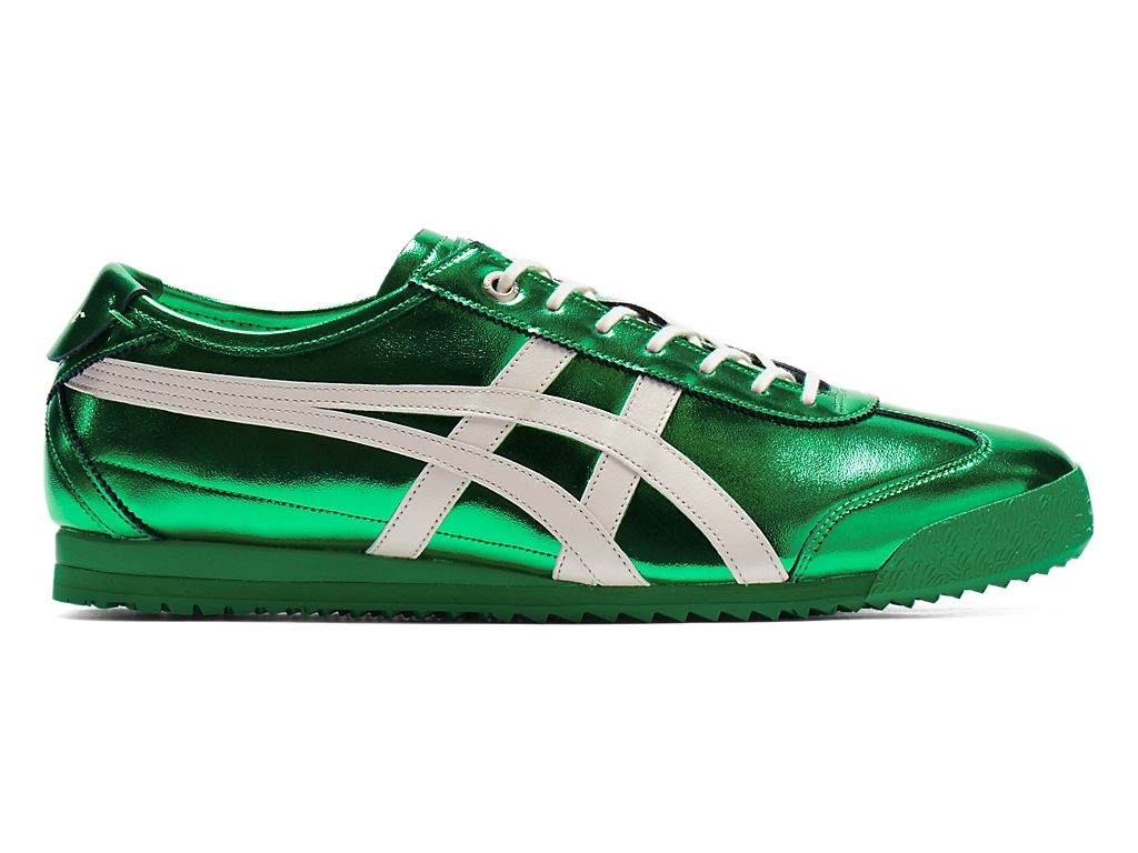 Onitsuka Tiger Mexico 66 Unisex Sneakers – Metallic Gold White Stripe  running shoes women asics mens shoes