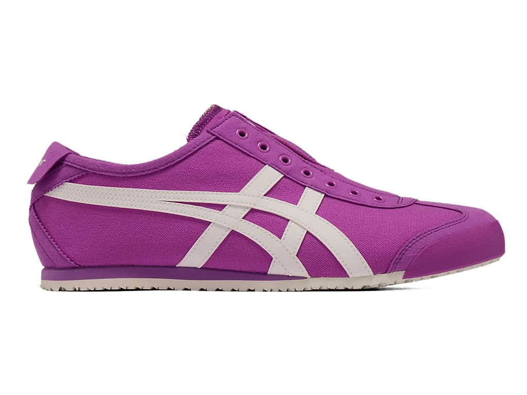 Onitsuka Tiger Mexico 66 Slip-On Unisex Sneakers – Purple White Stripe  running shoes women asics mens shoes