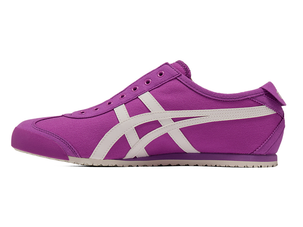 Onitsuka Tiger Mexico 66 Slip-On Unisex Sneakers – Purple White Stripe  running shoes women asics mens shoes