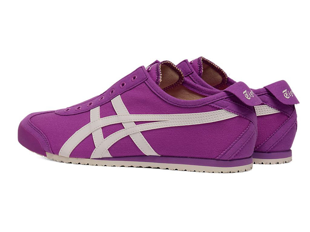 Onitsuka Tiger Mexico 66 Slip-On Unisex Sneakers – Purple White Stripe  running shoes women asics mens shoes