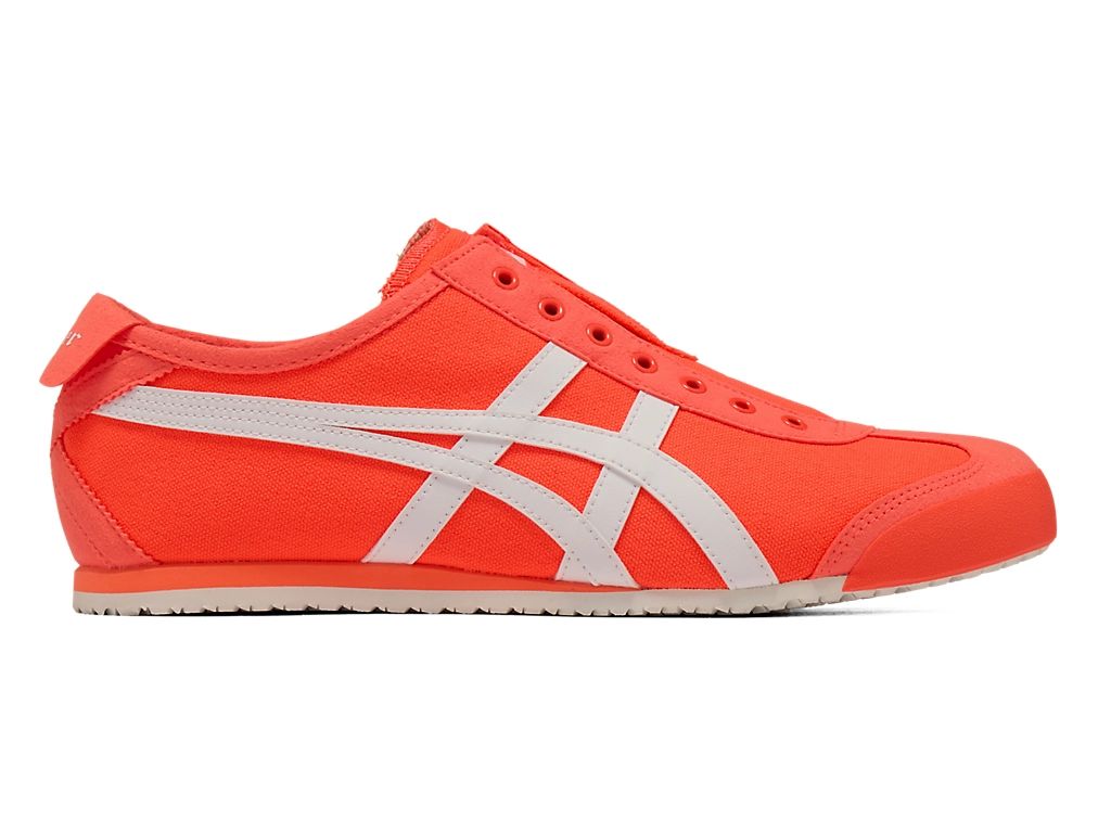 Onitsuka Tiger Mexico 66 Slip-On Unisex Sneakers – Orange White Stripe  running shoes women asics mens shoes