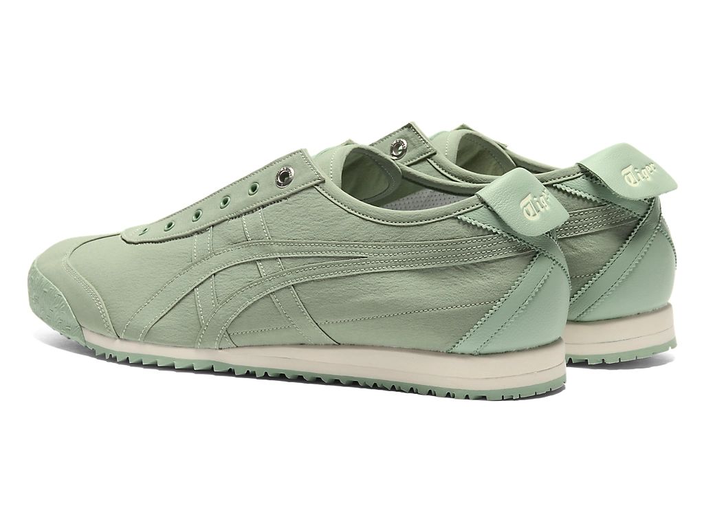 Onitsuka Tiger Mexico 66 Slip-On Unisex Sneakers – Sage Green  running shoes women asics mens shoes