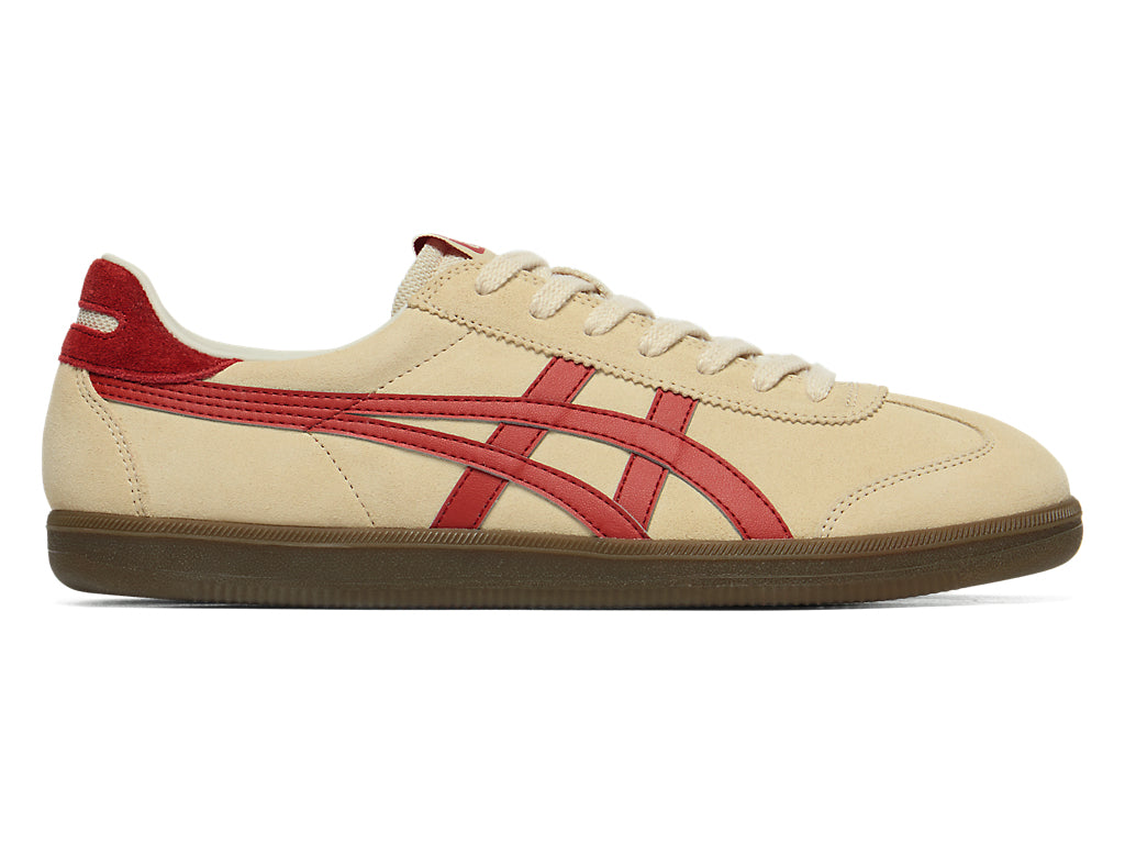Onitsuka Tiger Tokuten Unisex Sneakers – Beige / Red  running shoes women asics mens shoes