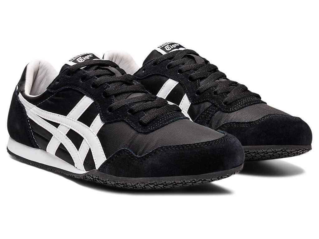 Onitsuka Tiger Serrano Unisex Sneakers – Black / White  running shoes women asics mens shoes
