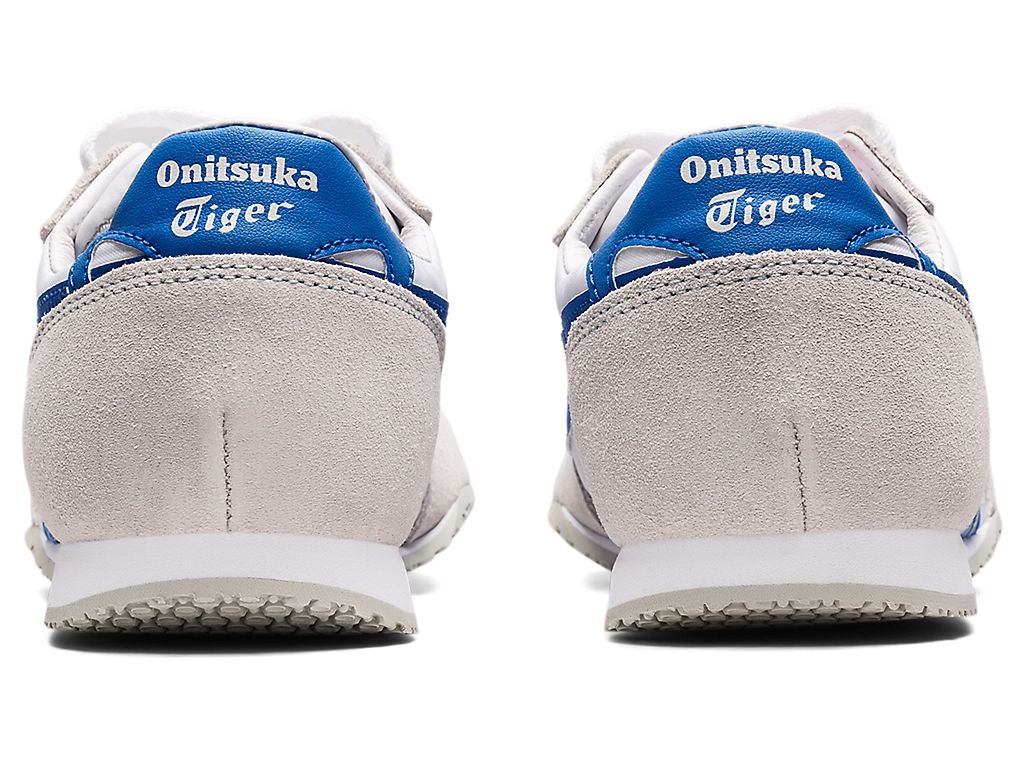 Onitsuka Tiger Serrano Unisex Sneakers – White / Blue / Red  running shoes women asics mens shoes