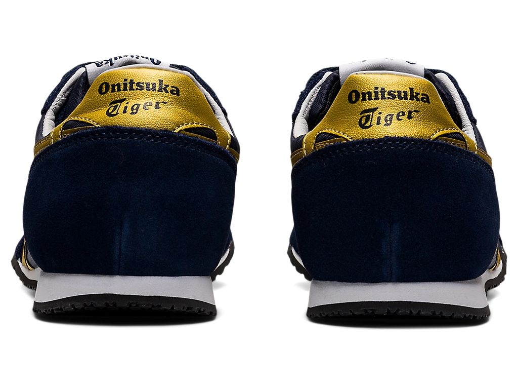 Onitsuka Tiger Serrano Unisex Sneakers – Navy / Gold  running shoes women asics mens shoes