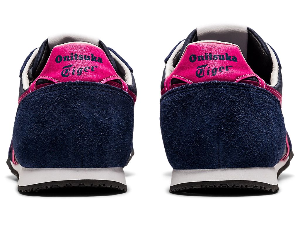 Onitsuka Tiger Serrano Unisex Sneakers – Navy / Hot Pink  running shoes women asics mens shoes