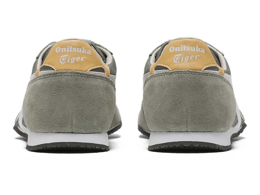 Onitsuka Tiger Serrano Unisex Sneakers – Olive / White  running shoes women asics mens shoes
