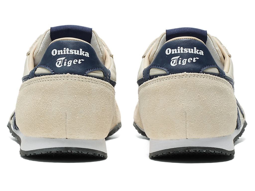 Onitsuka Tiger Serrano Unisex Sneakers – Cream / Navy  running shoes women asics mens shoes