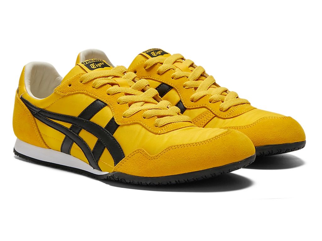 Onitsuka Tiger Serrano Unisex Sneakers – Yellow / Black  running shoes women asics mens shoes