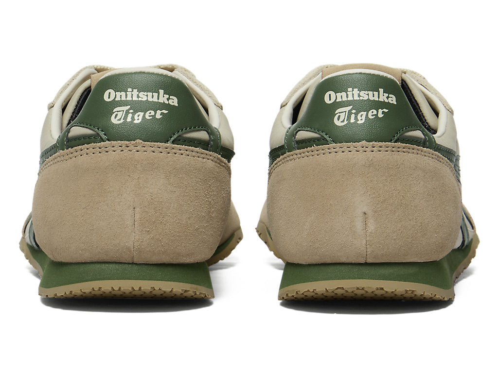 Onitsuka Tiger Serrano Unisex Sneakers – Beige / Green  running shoes women asics mens shoes