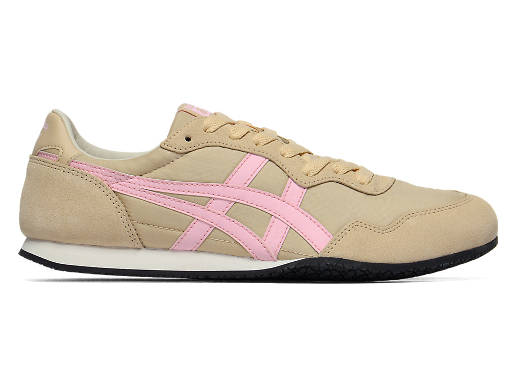 Onitsuka Tiger Serrano Unisex Sneakers – Beige / Pink  running shoes women asics mens shoes