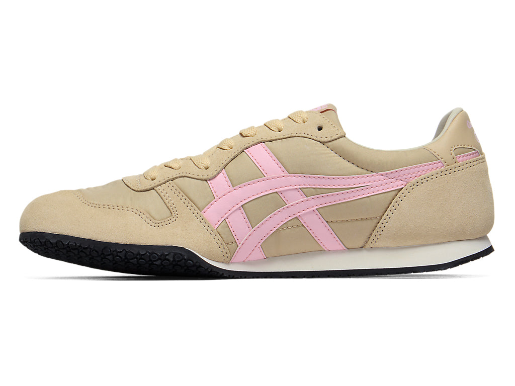 Onitsuka Tiger Serrano Unisex Sneakers – Beige / Pink  running shoes women asics mens shoes
