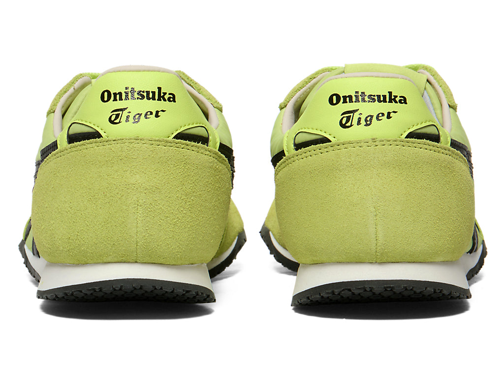 Onitsuka Tiger Serrano Unisex Sneakers – Lime Green / Black  running shoes women asics mens shoes