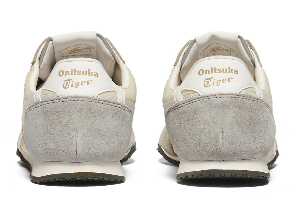 Onitsuka Tiger Serrano Slip-On Unisex Sneakers – Beige / Grey / White  running shoes women asics mens shoes