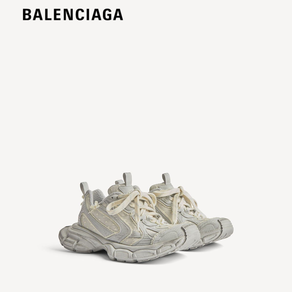 Balenciaga 3XL Check Pattern men's shoes  women sneakers
