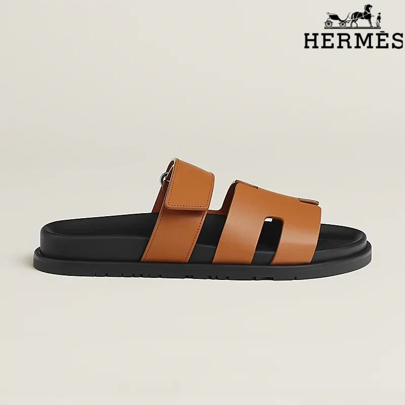 Hermès Chypre Tan Sandal