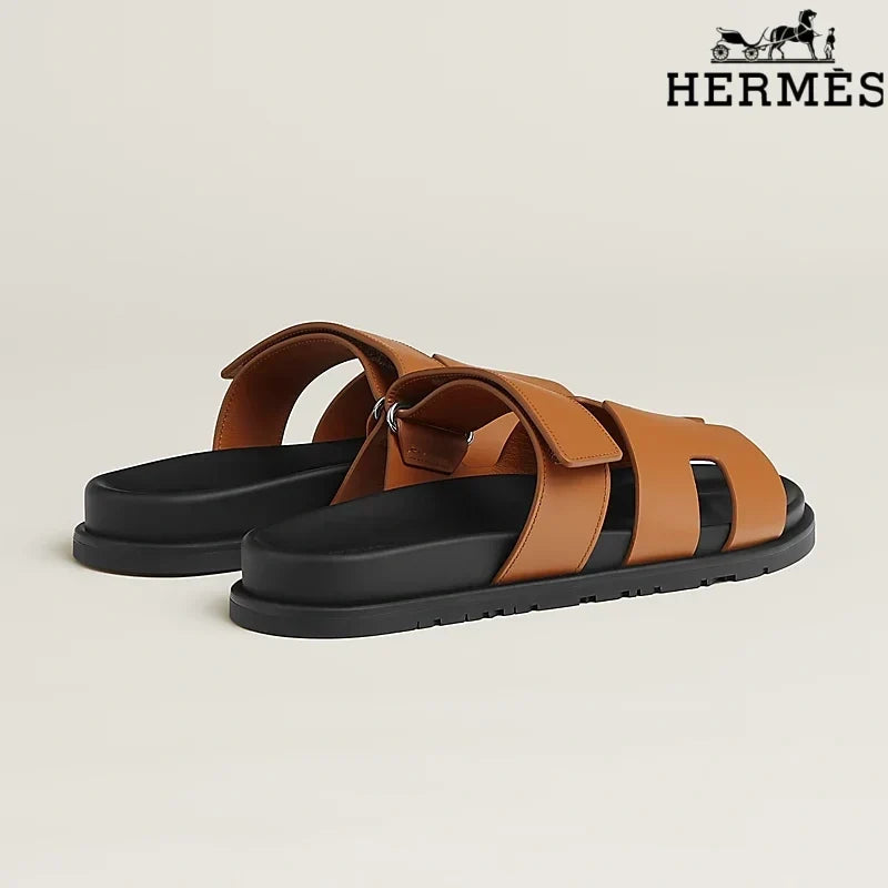 Hermès Chypre Tan Sandal