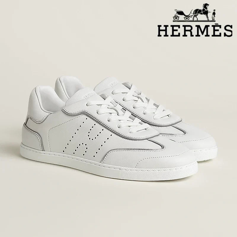 Hermès Boomerang White Sneaker