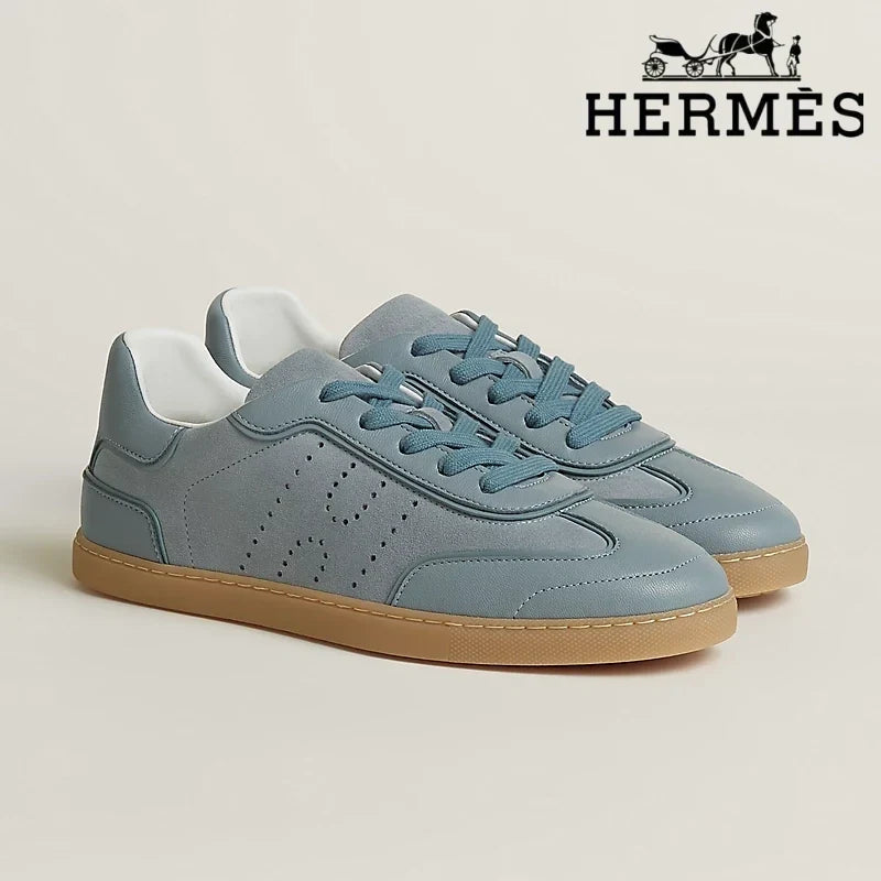 Hermès Boomerang Denim Blue Sneaker