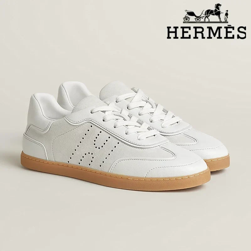 Hermès Boomerang Off-White Sneaker