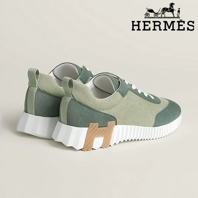 Hermès Bouncing Sage Green Sneaker