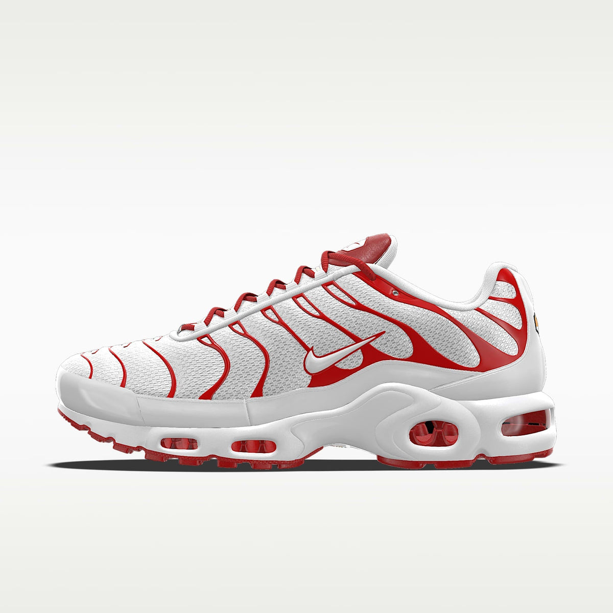 Nike Air Max Plus TN Women's & Men's Sneakers - White / University Red