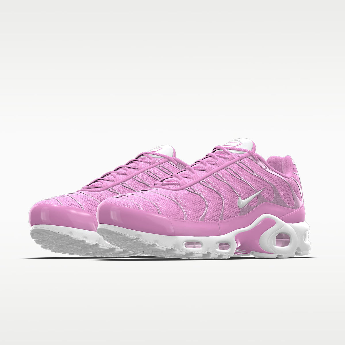Nike Air Max Plus TN Women's & Men's Sneakers - Bubblegum Pink / White