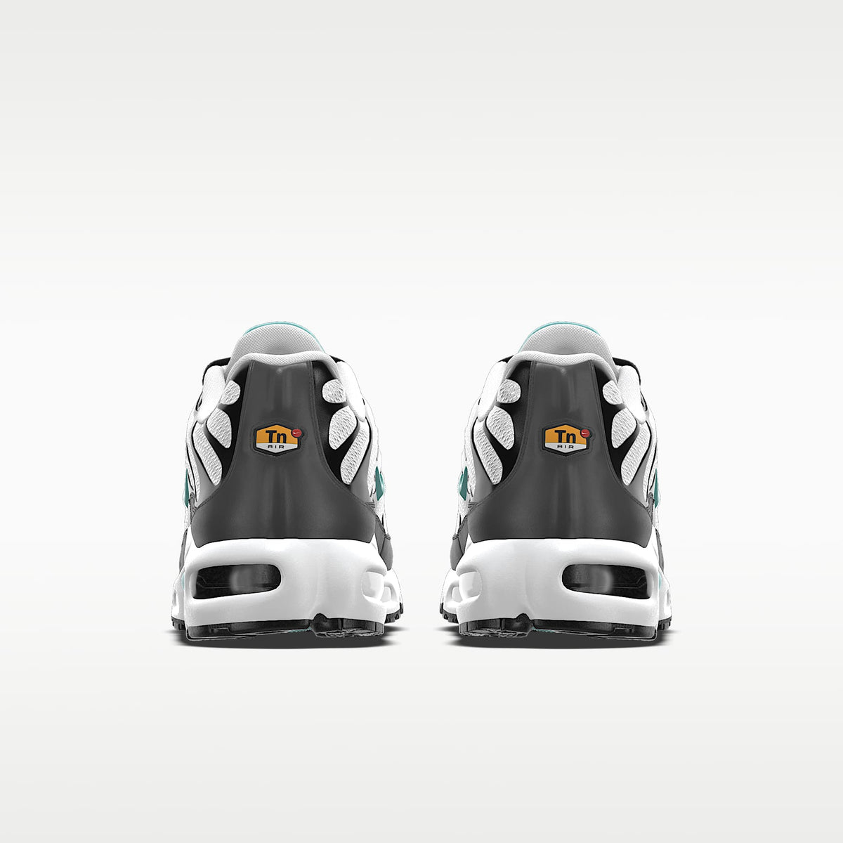 Nike Air Max Plus TN Women's & Men's Sneakers - White / Black / Aqua Blue