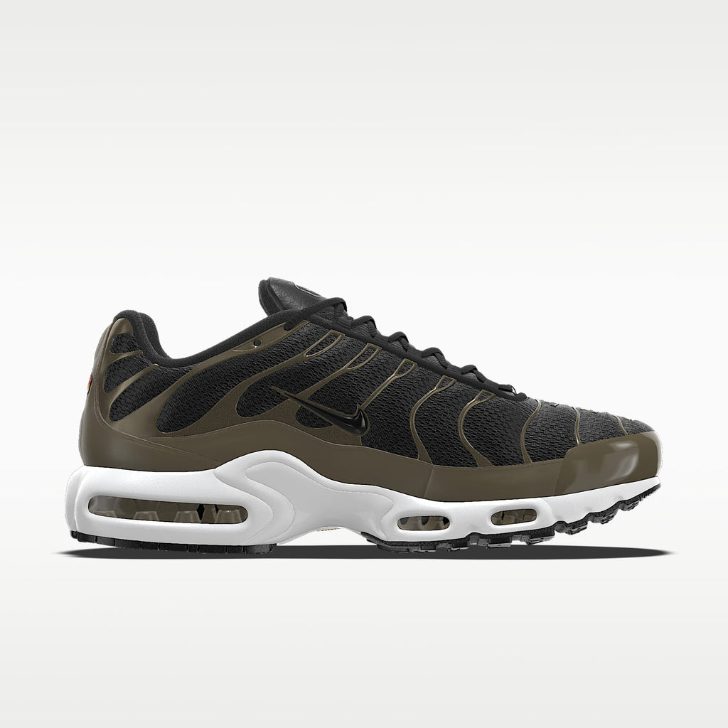 Nike Air Max Plus TN Women's & Men's Sneakers - Black / Olive Green / White