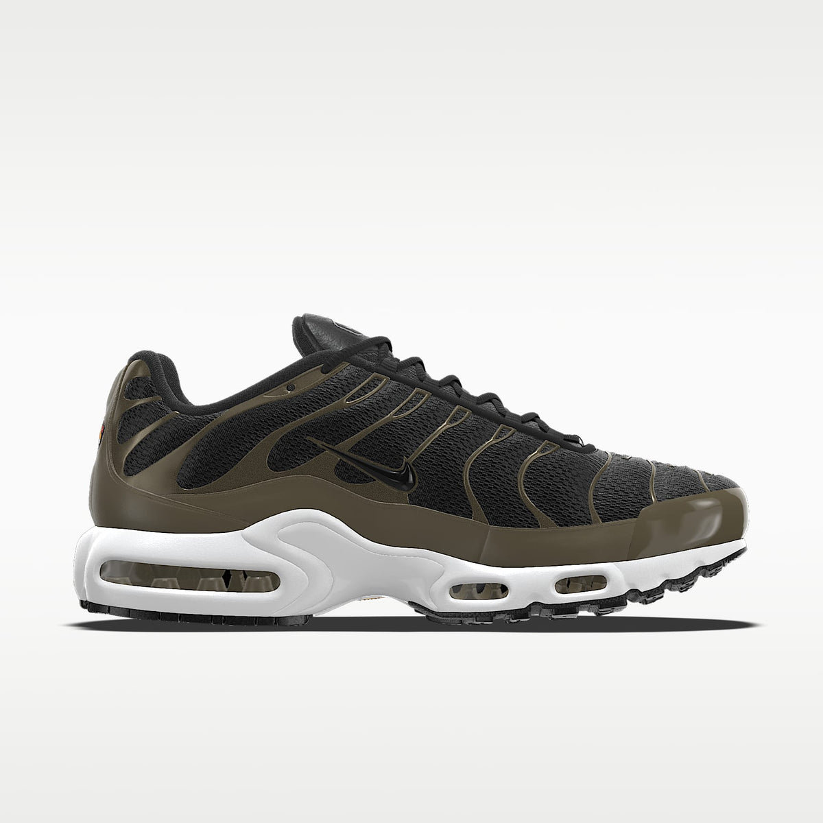 Nike Air Max Plus TN Women's & Men's Sneakers - Black / Olive Green / White