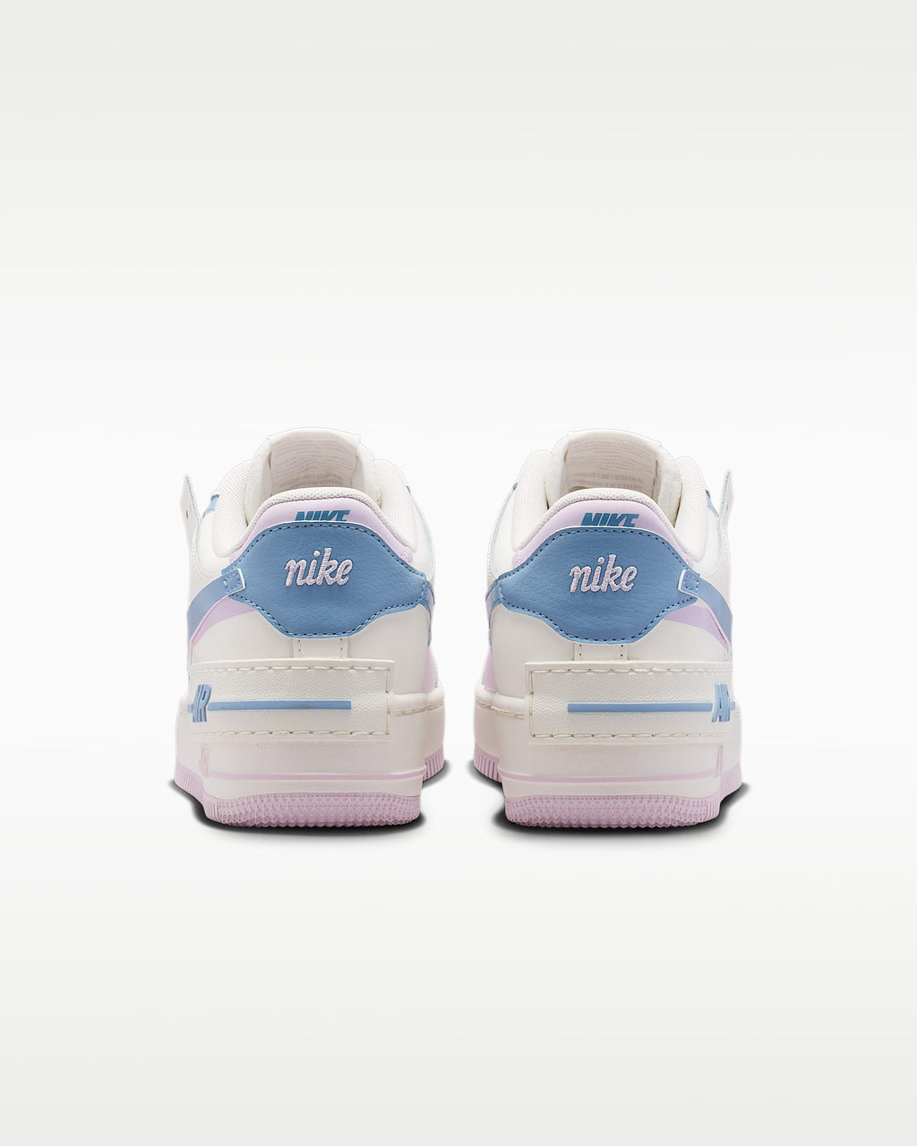 Nike Air Force 1 Shadow White Blue Lavender Sneakers mens low top shoes