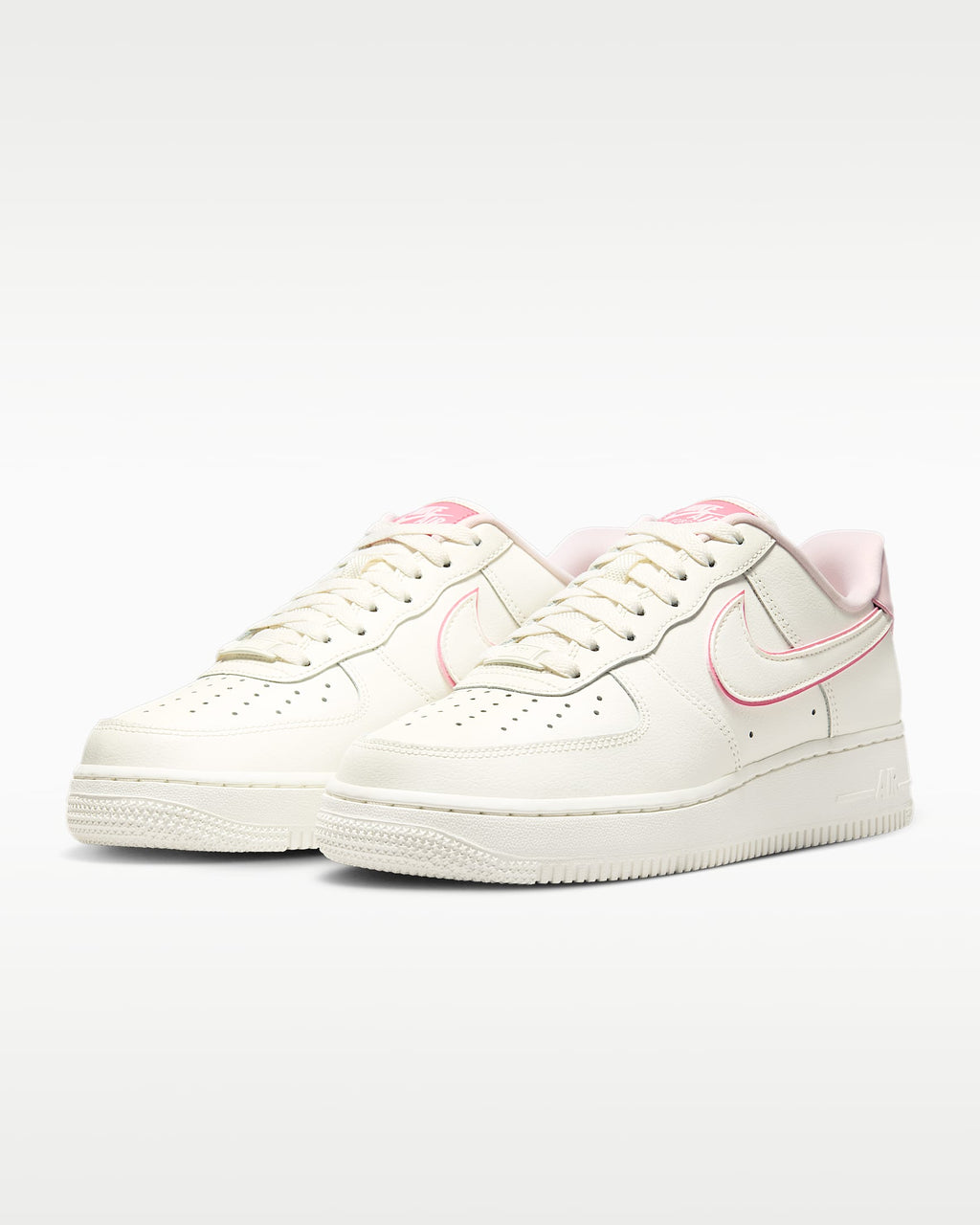 Nike Air Force 1 '07 Cream Pink Outline Sneakers mens low top shoes